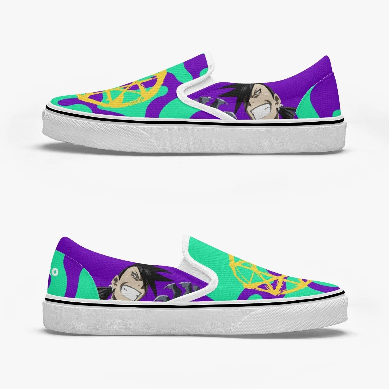 Fullmetal Alchemist Greed Slip Ons Anime Shoes