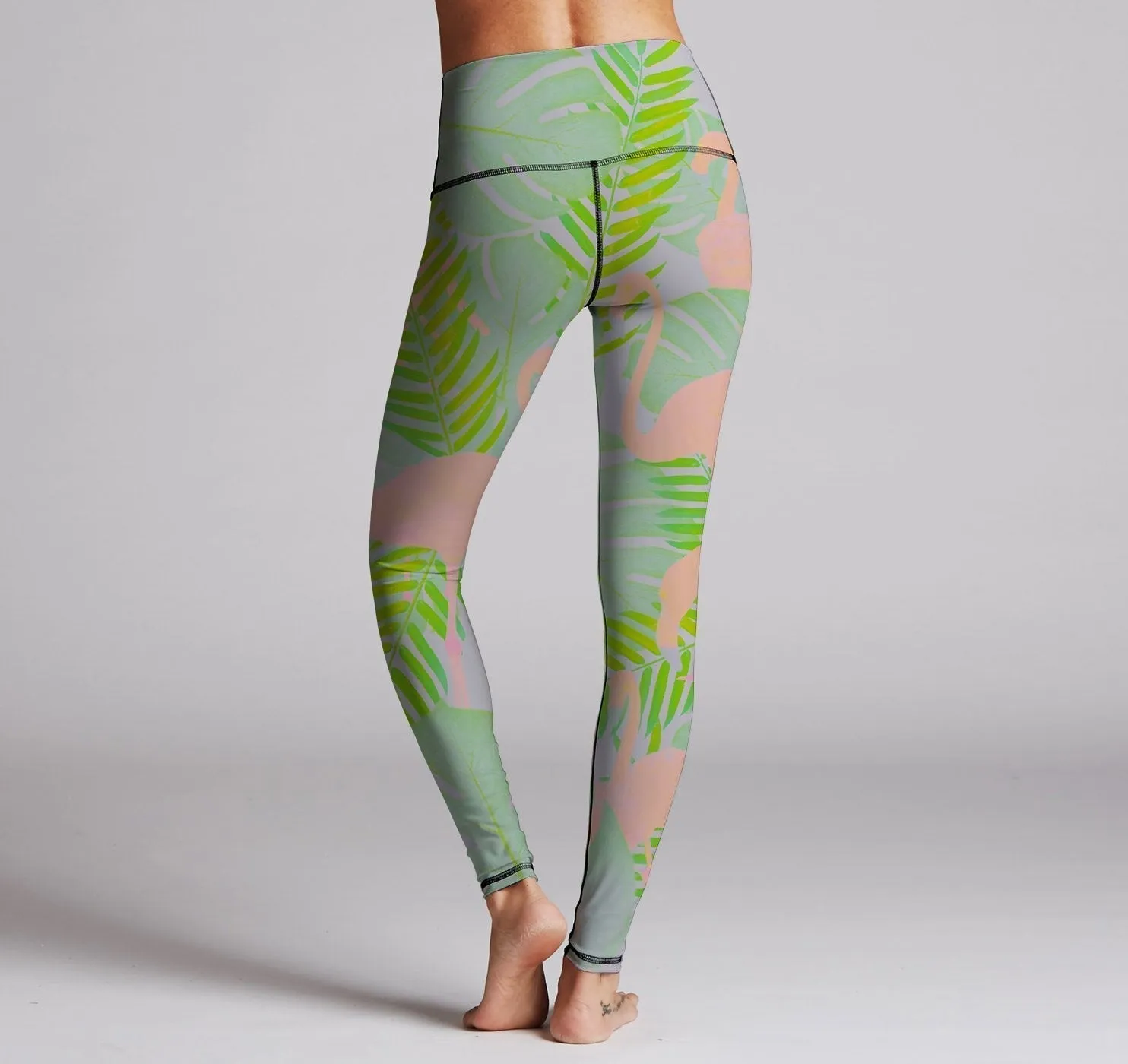 Green Bird Legging