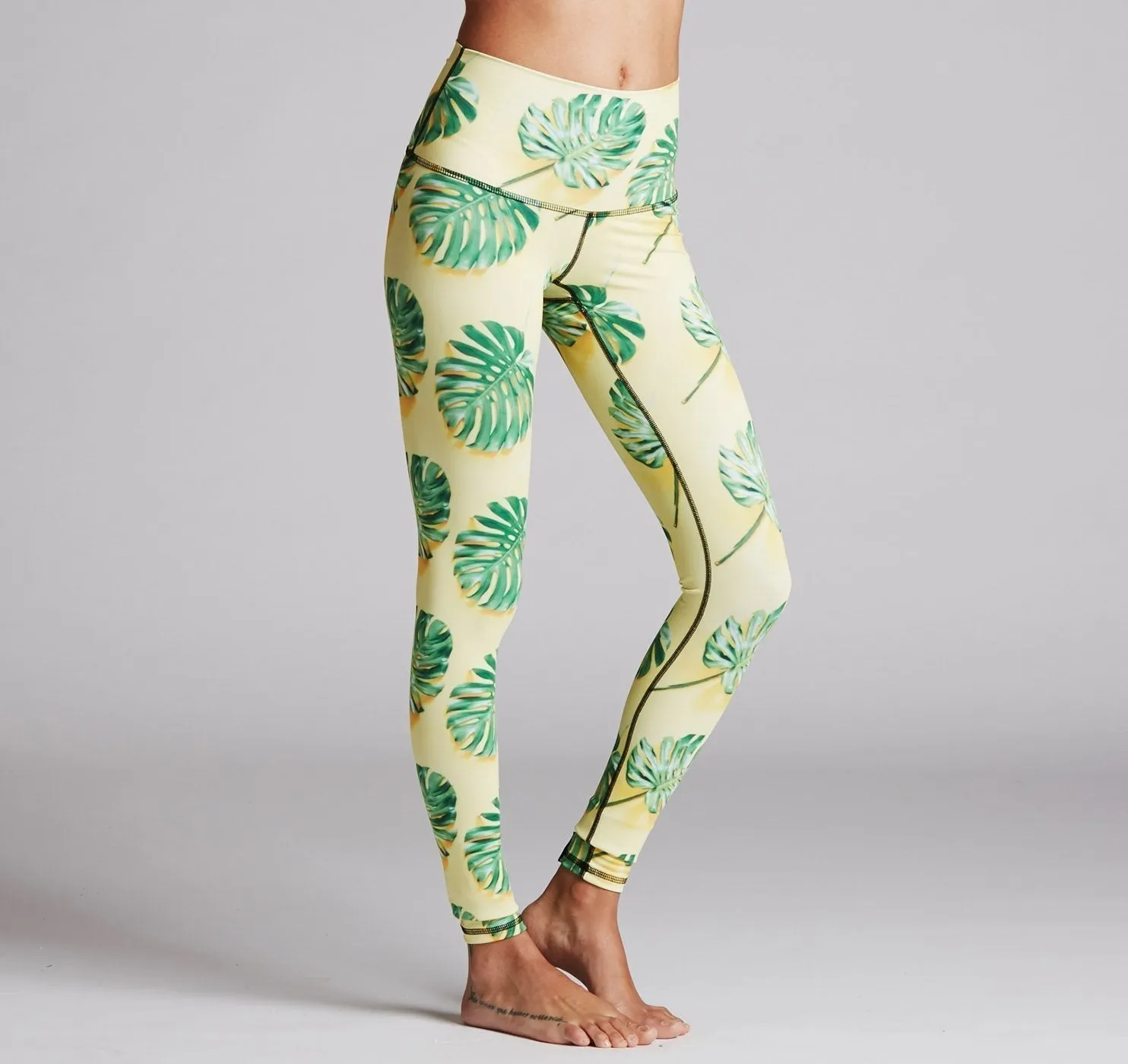 Green Leafs Legging