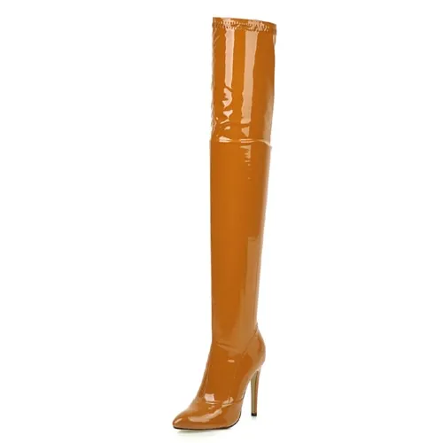 High Heels Over The Knee Boots Women Stretch Thigh High Boots