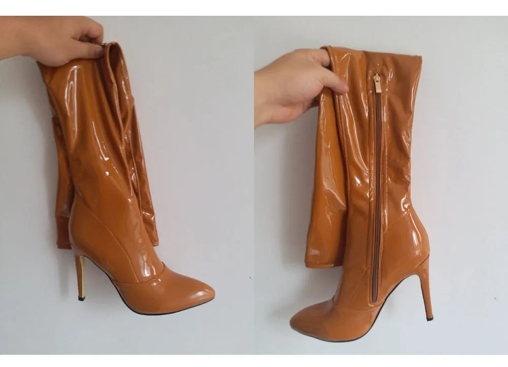 High Heels Over The Knee Boots Women Stretch Thigh High Boots