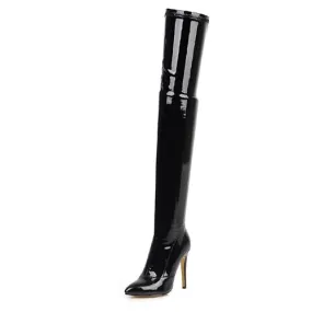 High Heels Over The Knee Boots Women Stretch Thigh High Boots