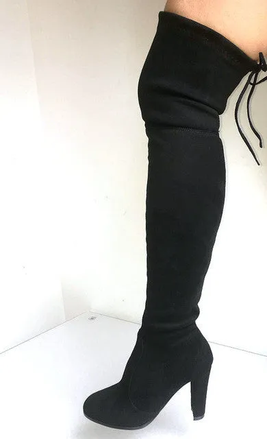 High Leg Heeled Boots