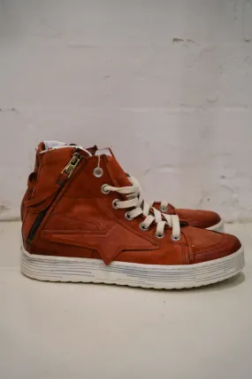HIGH TOP SNEAKER - MARS/BIANCO