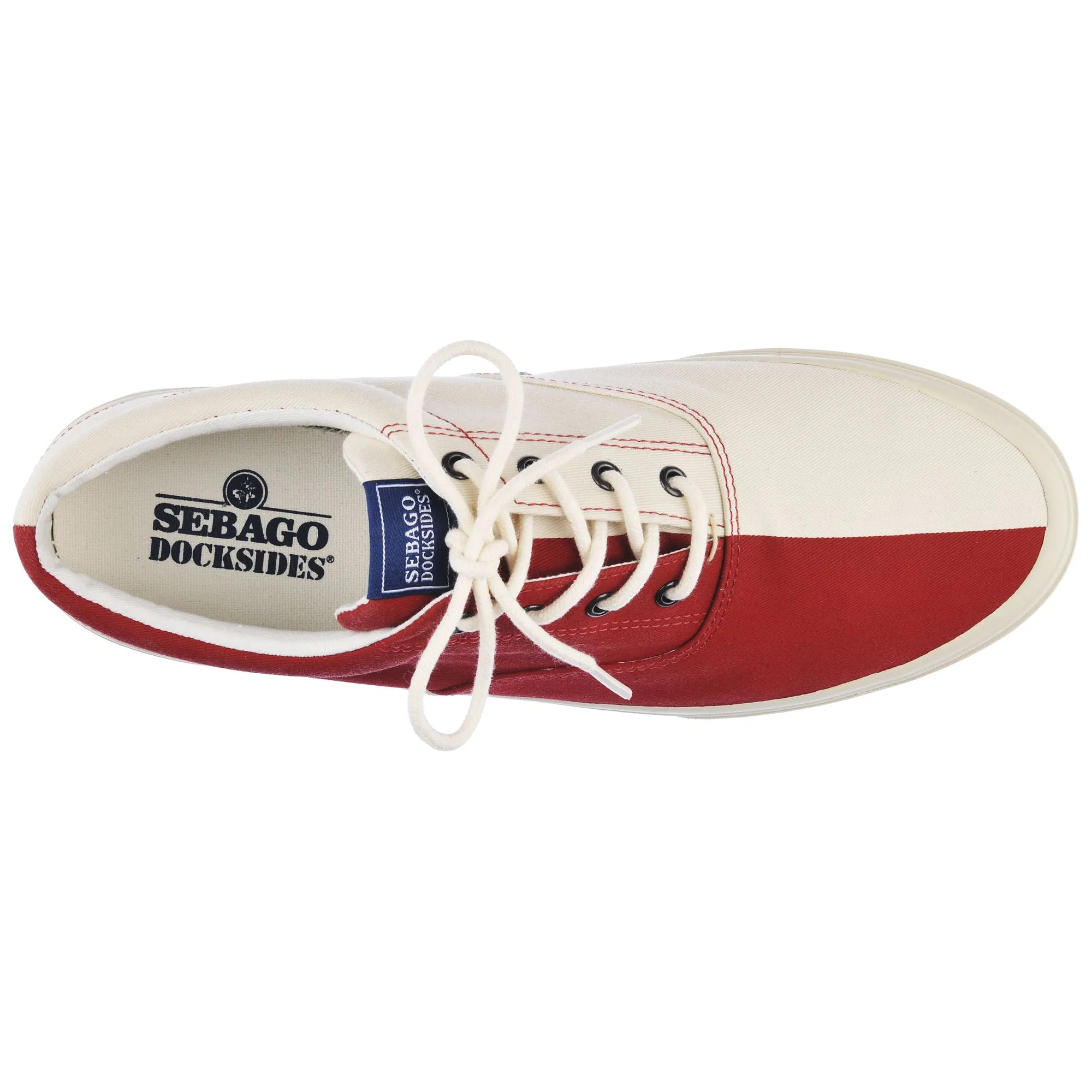 JOHN FLAGS - Sneakers - Low Cut - Man - RED-OFFWHITE