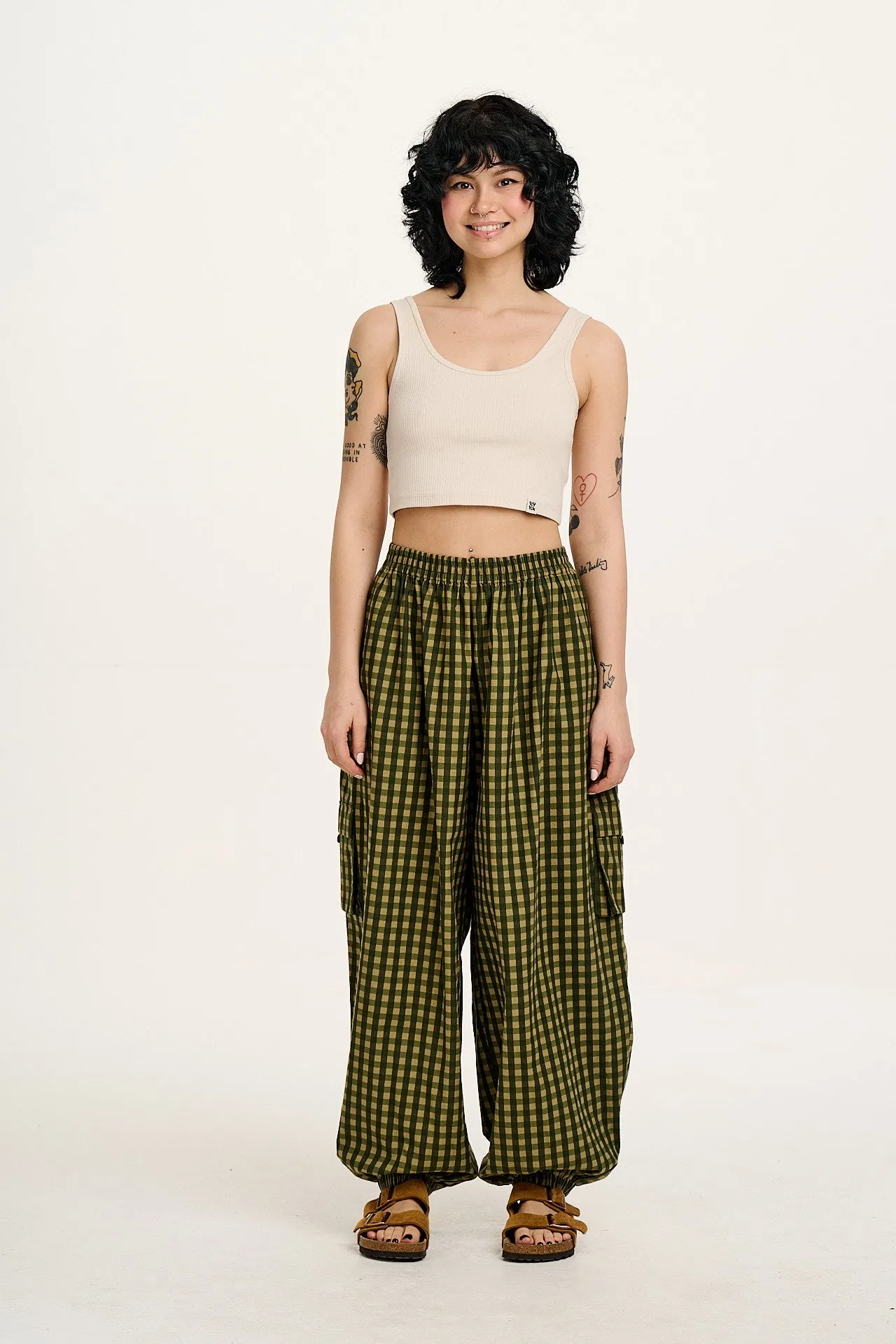 Josy - Vest Top in Ecru