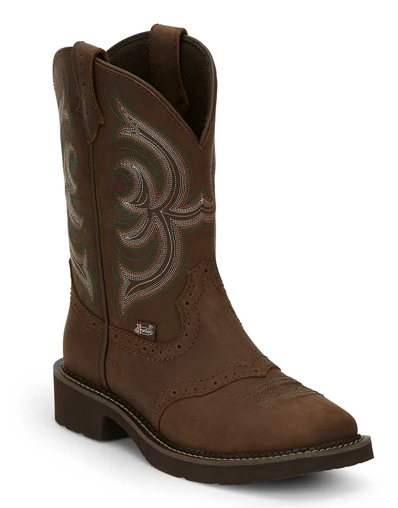 Justin Women's Inji 11 Inch Western Boot Brown