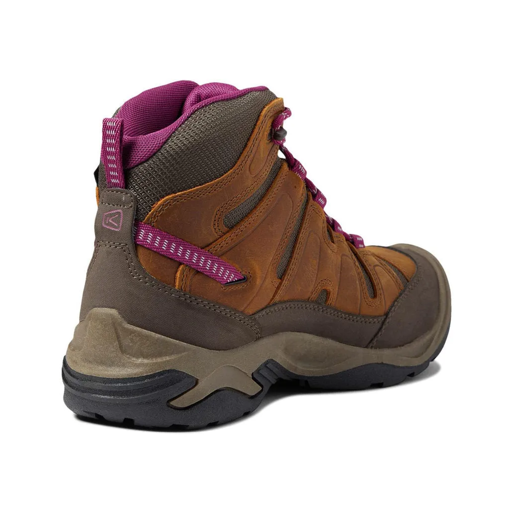 Keen Circadia Mid Leather And Mesh Women's Waterproof Hiking Boots