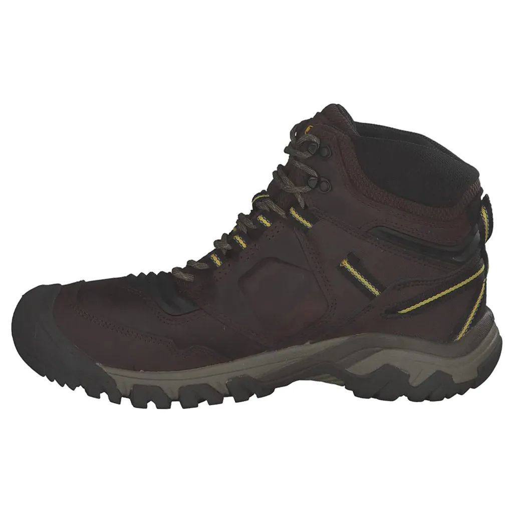 Keen Ridge Flex Mid Waterproof Leather Men's Hiking Boots