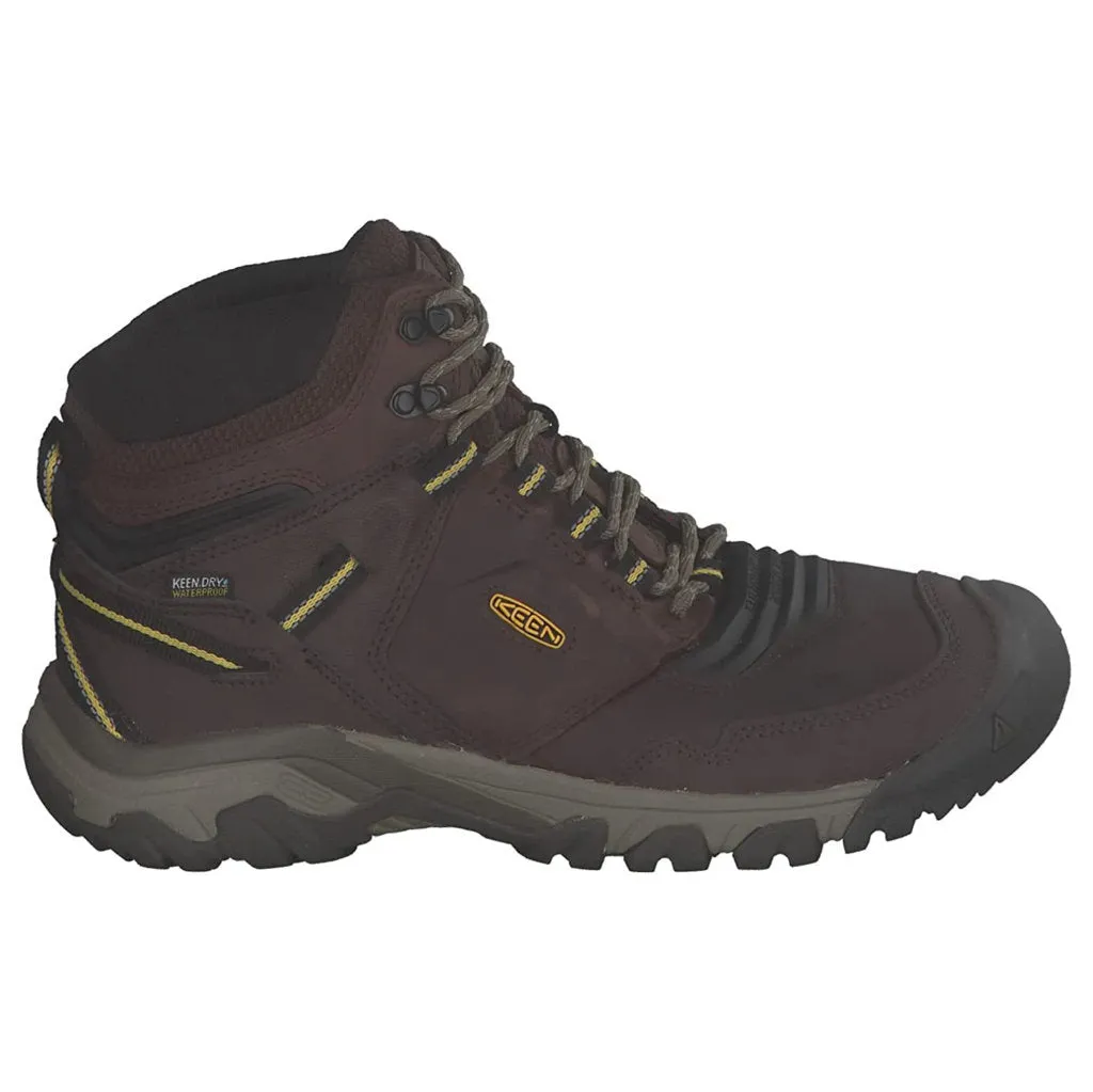 Keen Ridge Flex Mid Waterproof Leather Men's Hiking Boots