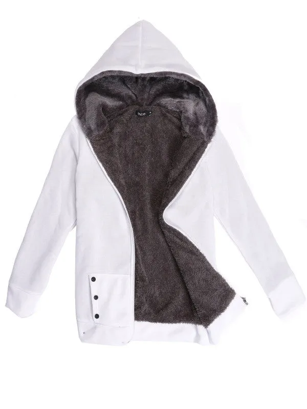 Keep You Warm Hooded Outerwear