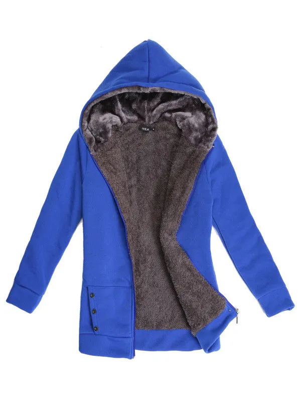 Keep You Warm Hooded Outerwear