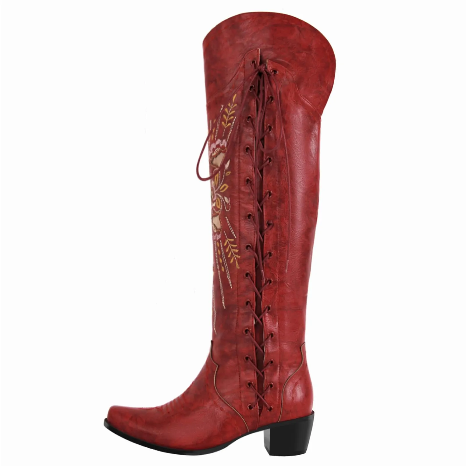 Lavatera Tie Up-1 Over-the-Knee Boots