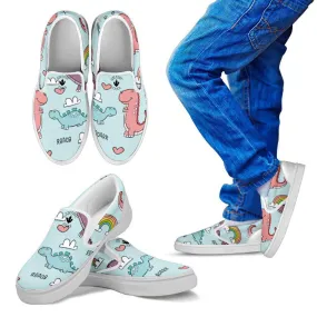 Loving Dino - Slip On's