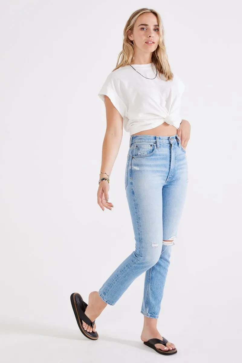 Marcella High Rise Slim - Rip Current