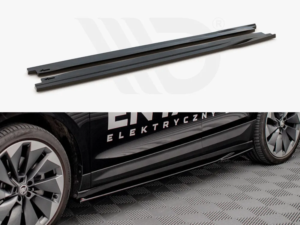 Maxton Design - SIDE SKIRTS DIFFUSERS SKODA ENYAQ IV (2020-)