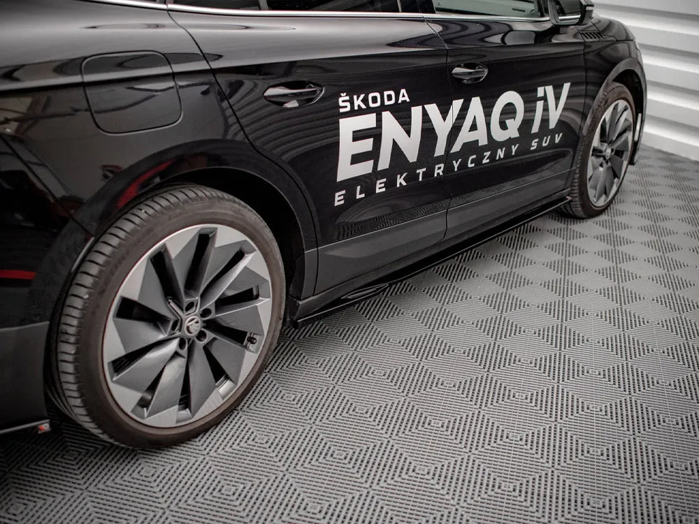 Maxton Design - SIDE SKIRTS DIFFUSERS SKODA ENYAQ IV (2020-)