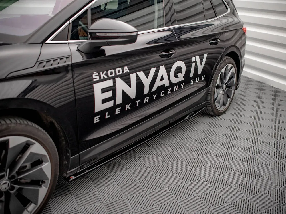 Maxton Design - SIDE SKIRTS DIFFUSERS SKODA ENYAQ IV (2020-)