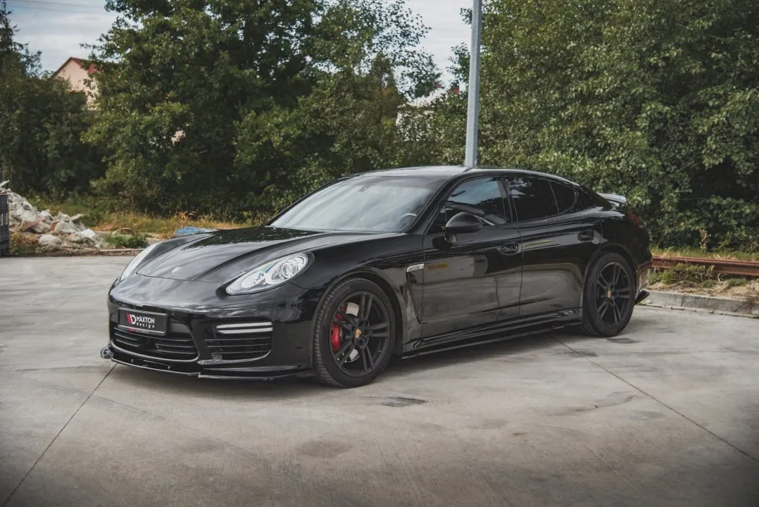 Maxton Design - SIDE SKIRTS DIFFUSERS V2 PORSCHE PANAMERA TURBO 970 FACELIFT (2013-2016)