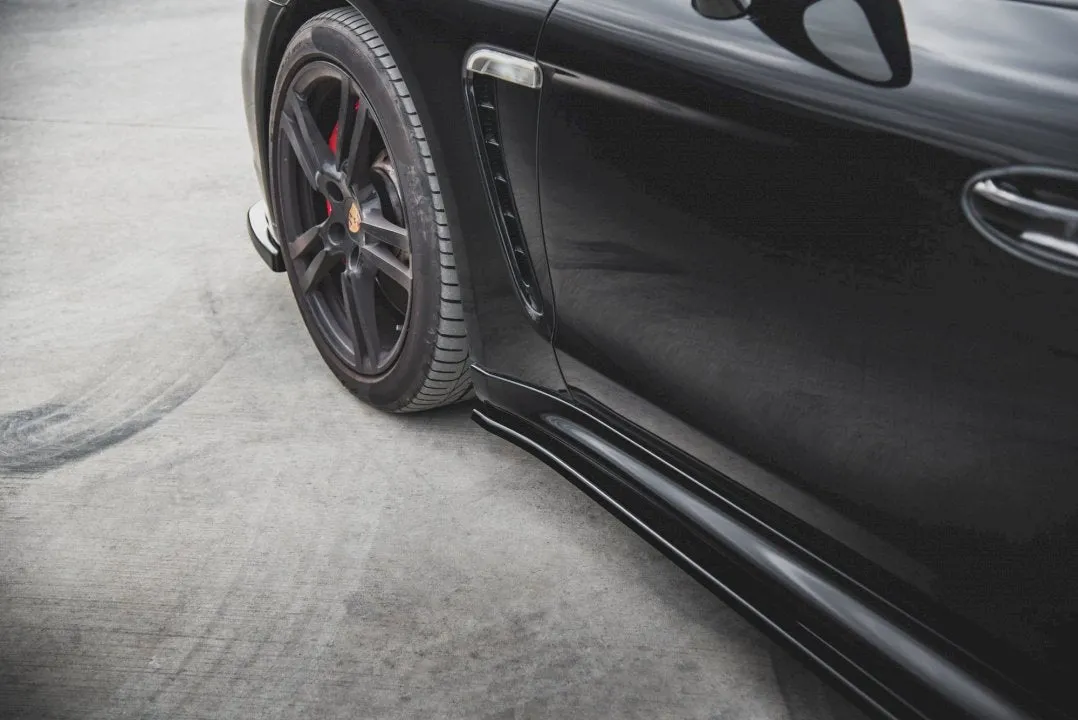 Maxton Design - SIDE SKIRTS DIFFUSERS V2 PORSCHE PANAMERA TURBO 970 FACELIFT (2013-2016)