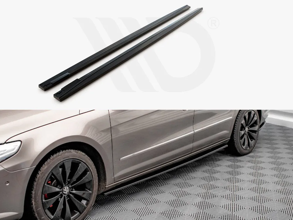 Maxton Design - SIDE SKIRTS DIFFUSERS V.2 VW PASSAT CC (2008-2012)