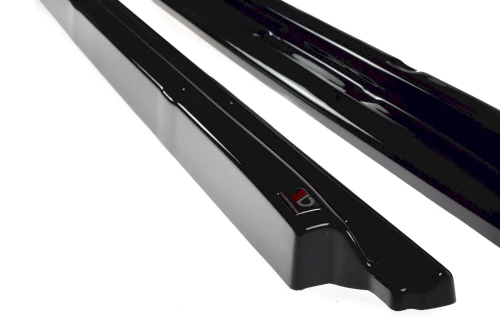 Maxton Design - SIDE SKIRTS SPLITTERS FIAT 500 PRE-FACELIFT (2007-2014)