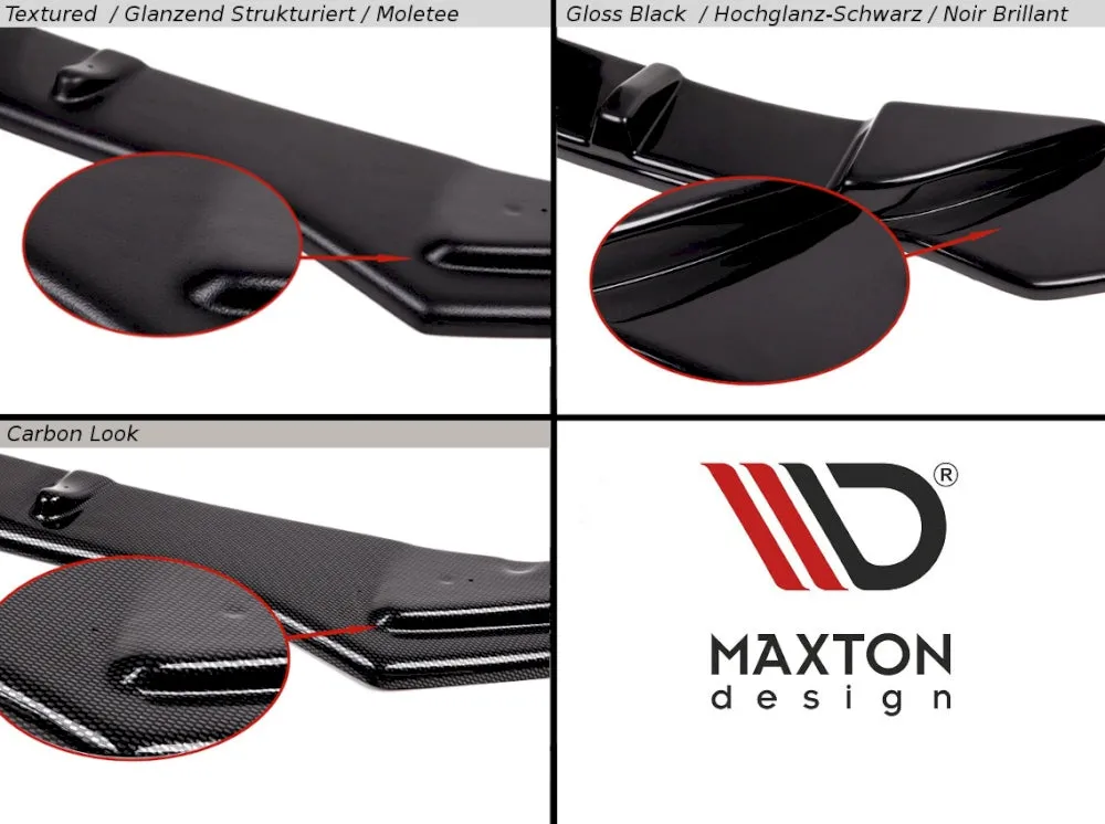 Maxton Design - SIDE SKIRTS SPLITTERS FIAT 500 PRE-FACELIFT (2007-2014)