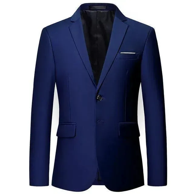 Men Blazer - 2-Button Formal Blazer