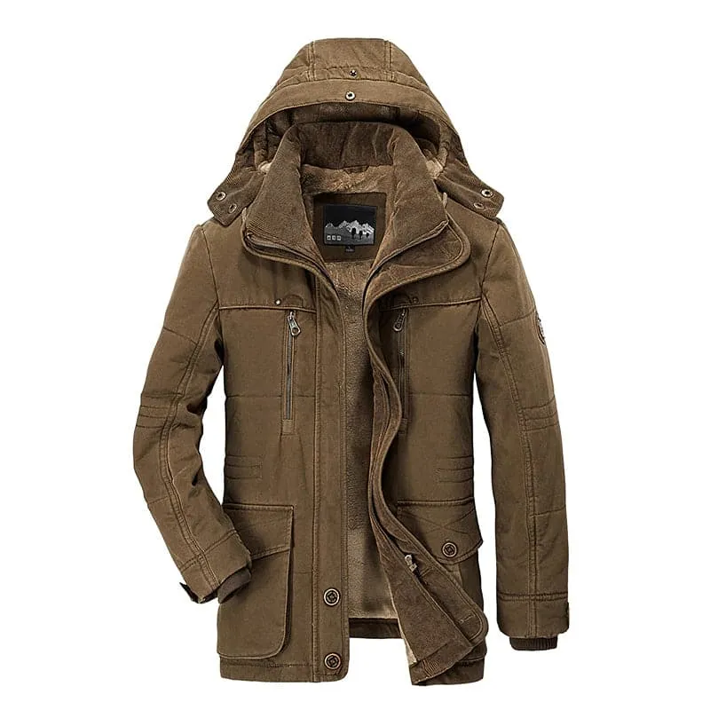 Men - Winter Jacket - Warm & Thick - Insulated Outerwear