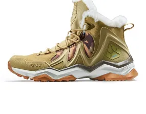 Men's Fleece Lined Hightop Outdoor Hiking Snowboots