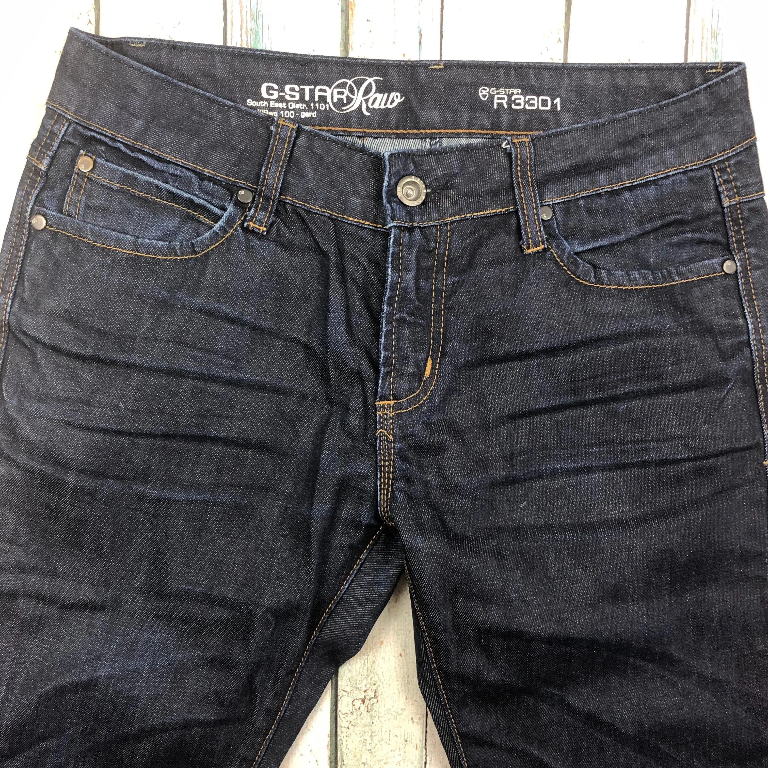 Men's G Star RAW R3301 Low Tapered Jeans - Size 32
