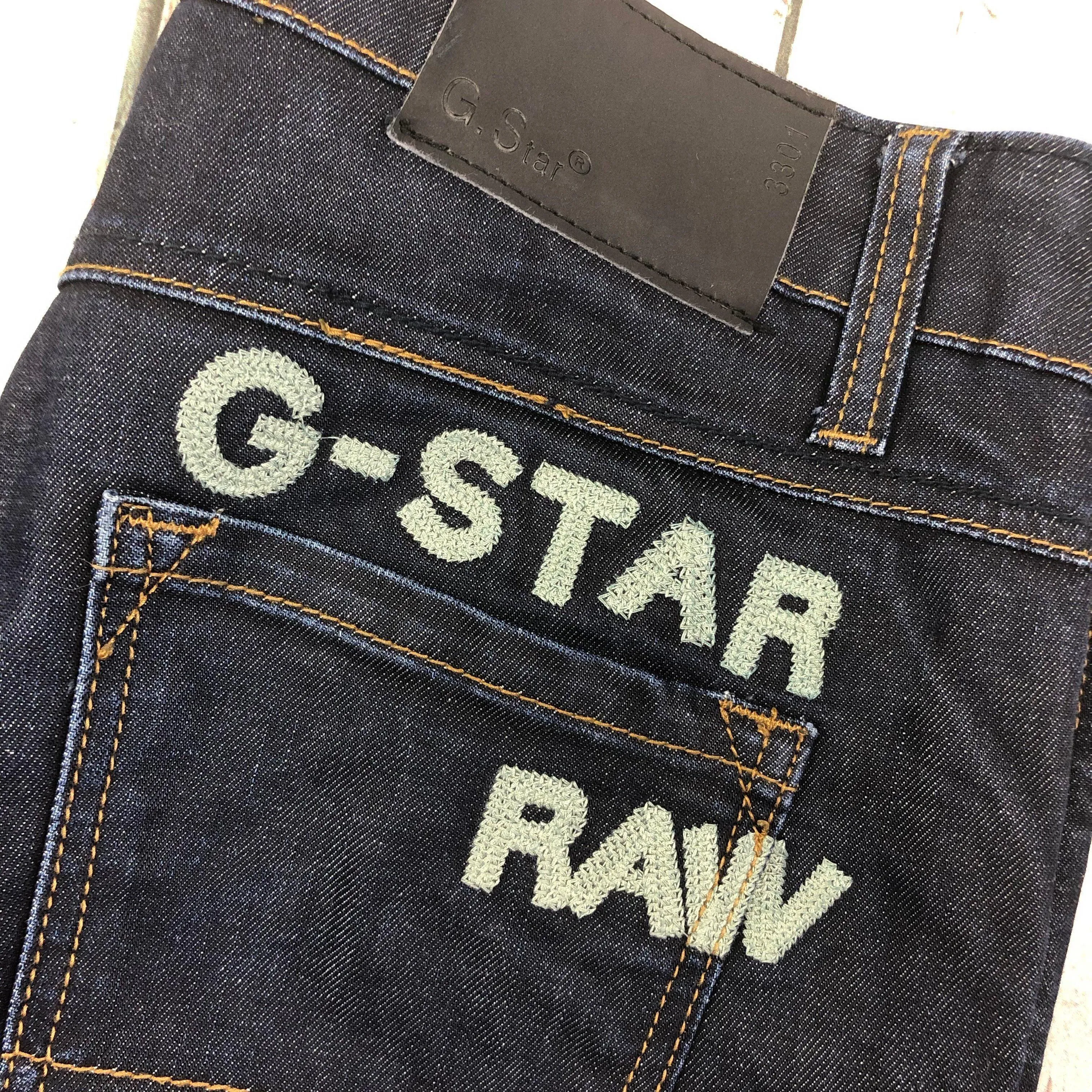 Men's G Star RAW R3301 Low Tapered Jeans - Size 32