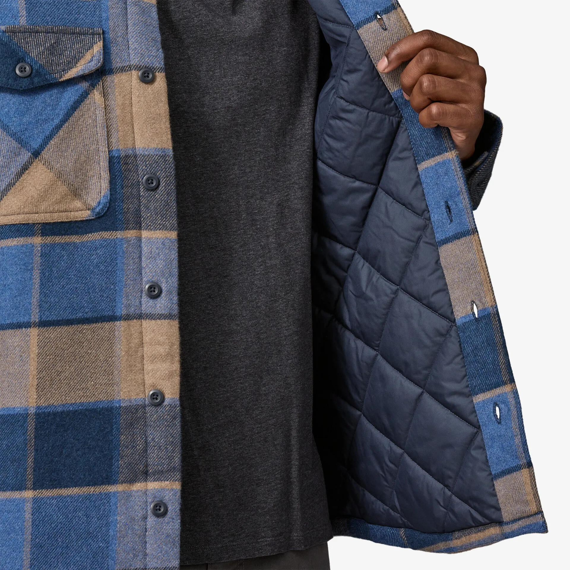 Men's Lightweight Insulated Fjord Flannel Shirt (Past Season)