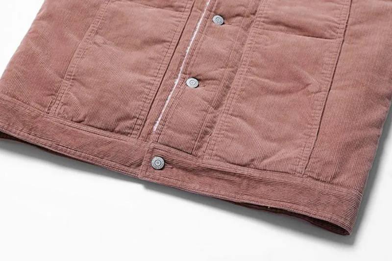 Men's Winter Casual Warm Corduroy Jacket