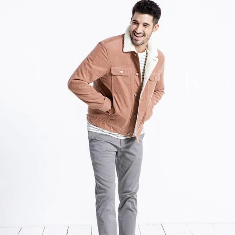 Men's Winter Casual Warm Corduroy Jacket