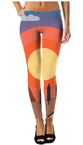 Milltary Scene Legging