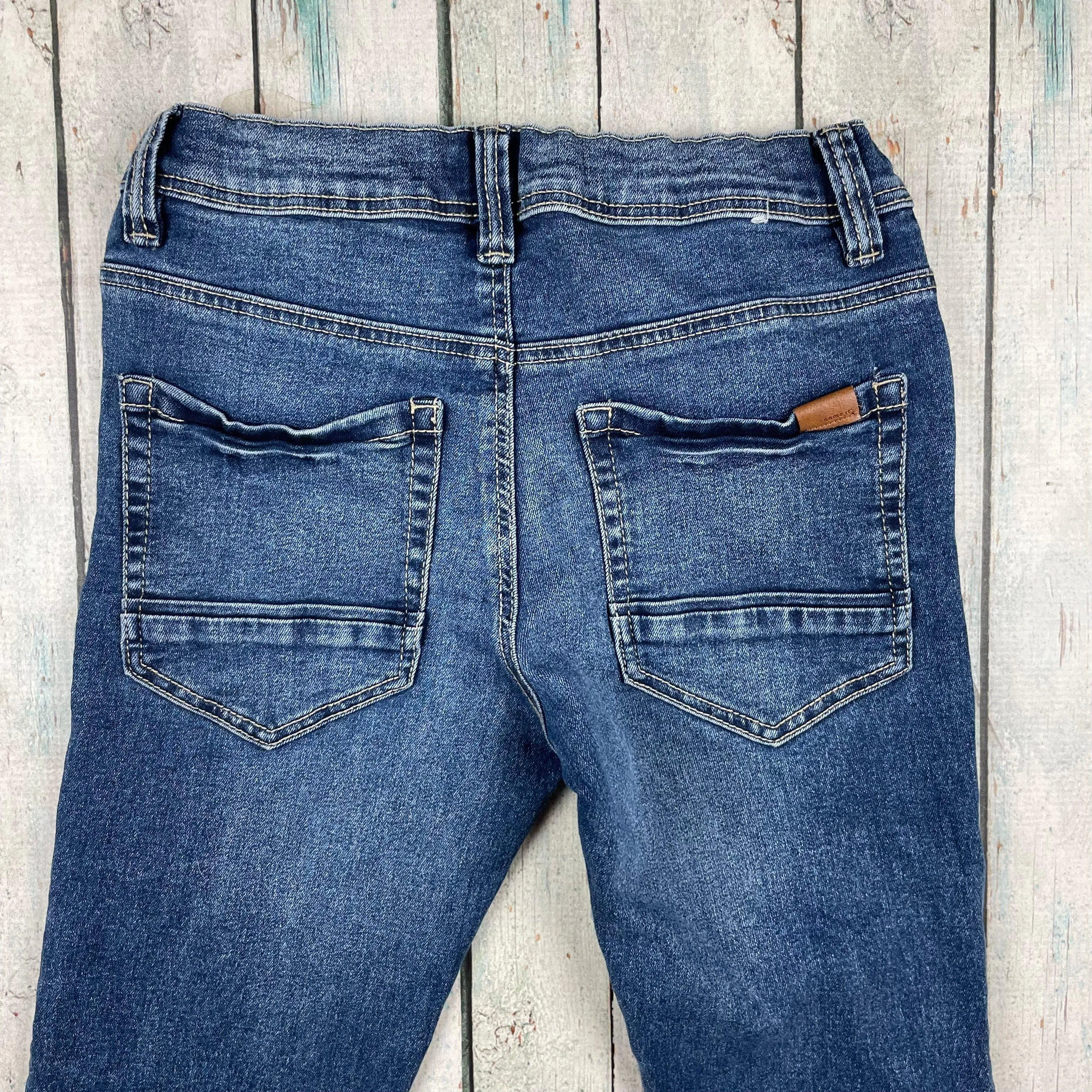 Name It Kids Straight Leg Denim Jeans - Size 8
