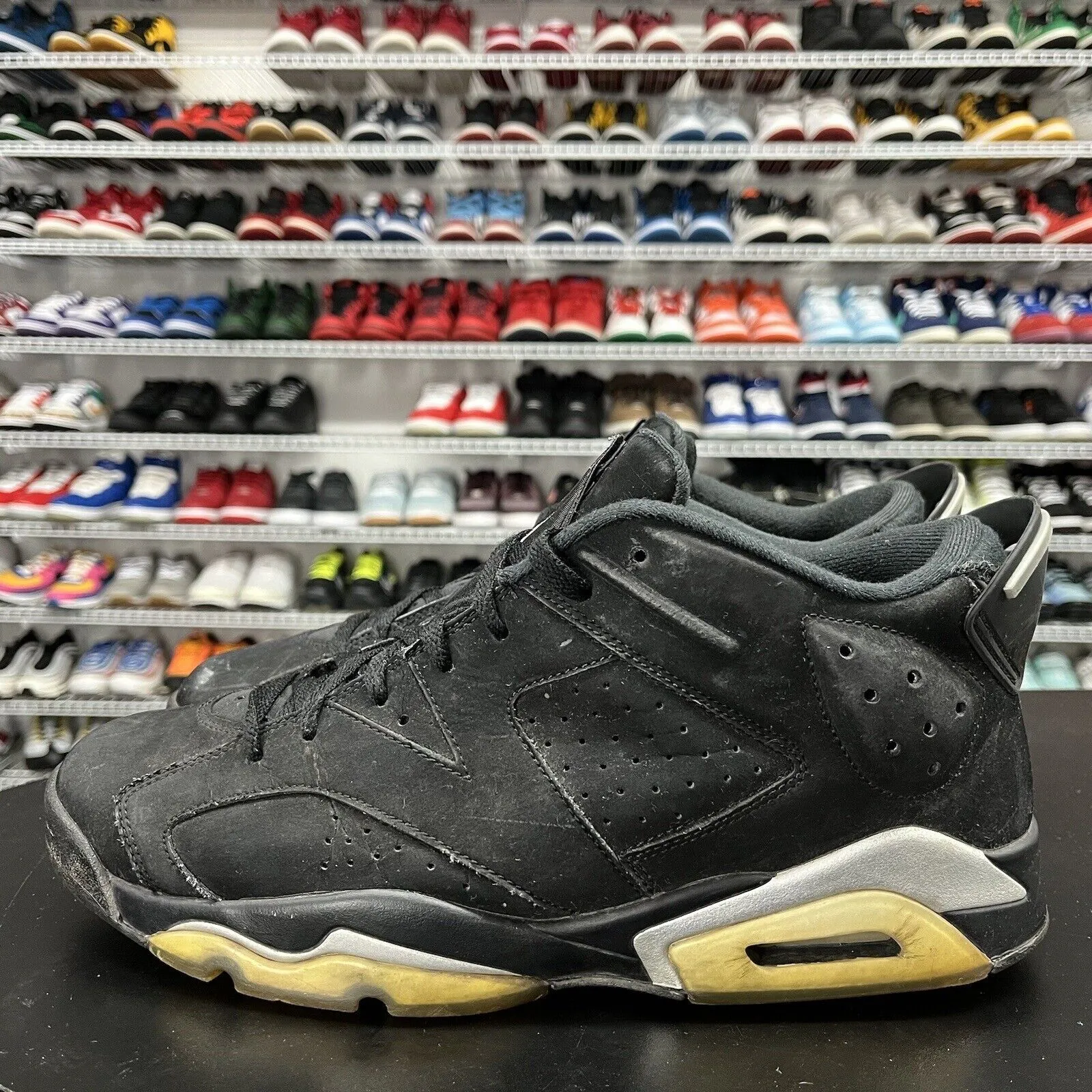 Nike Air Jordan 6 Retro Low Chrome 2015 304401-003 Men's Size 13