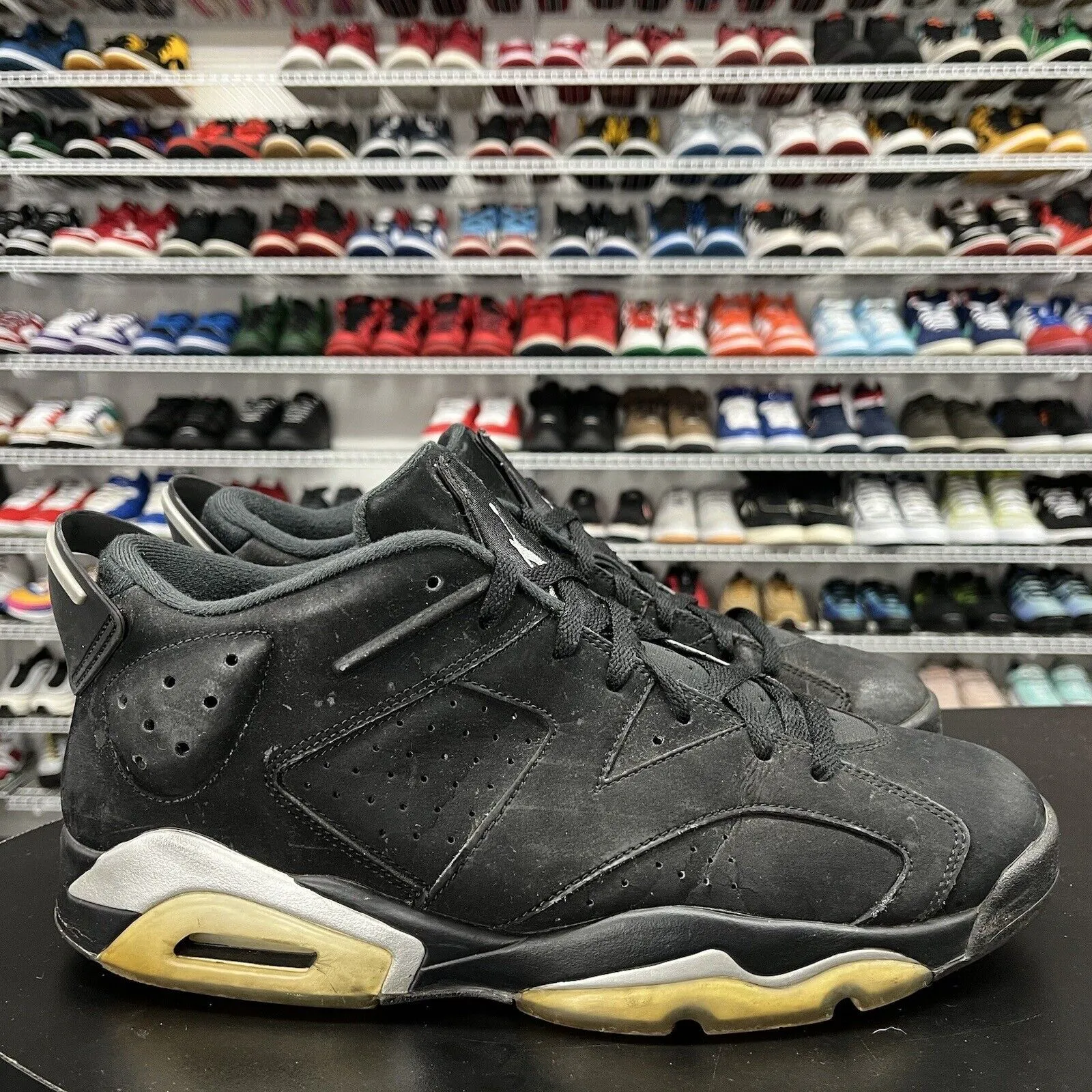 Nike Air Jordan 6 Retro Low Chrome 2015 304401-003 Men's Size 13