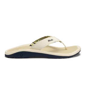 OluKai Men's Ohana Sandals- White Sand/Deepest Depths