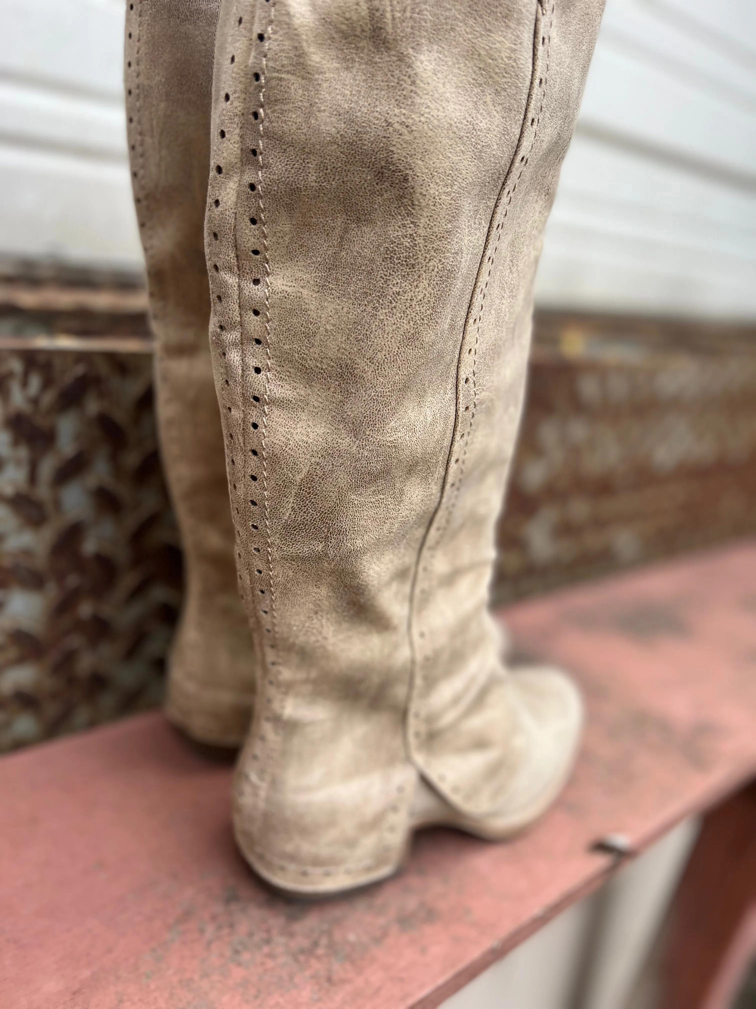 *Outlet* Berkley Boots (Cream)