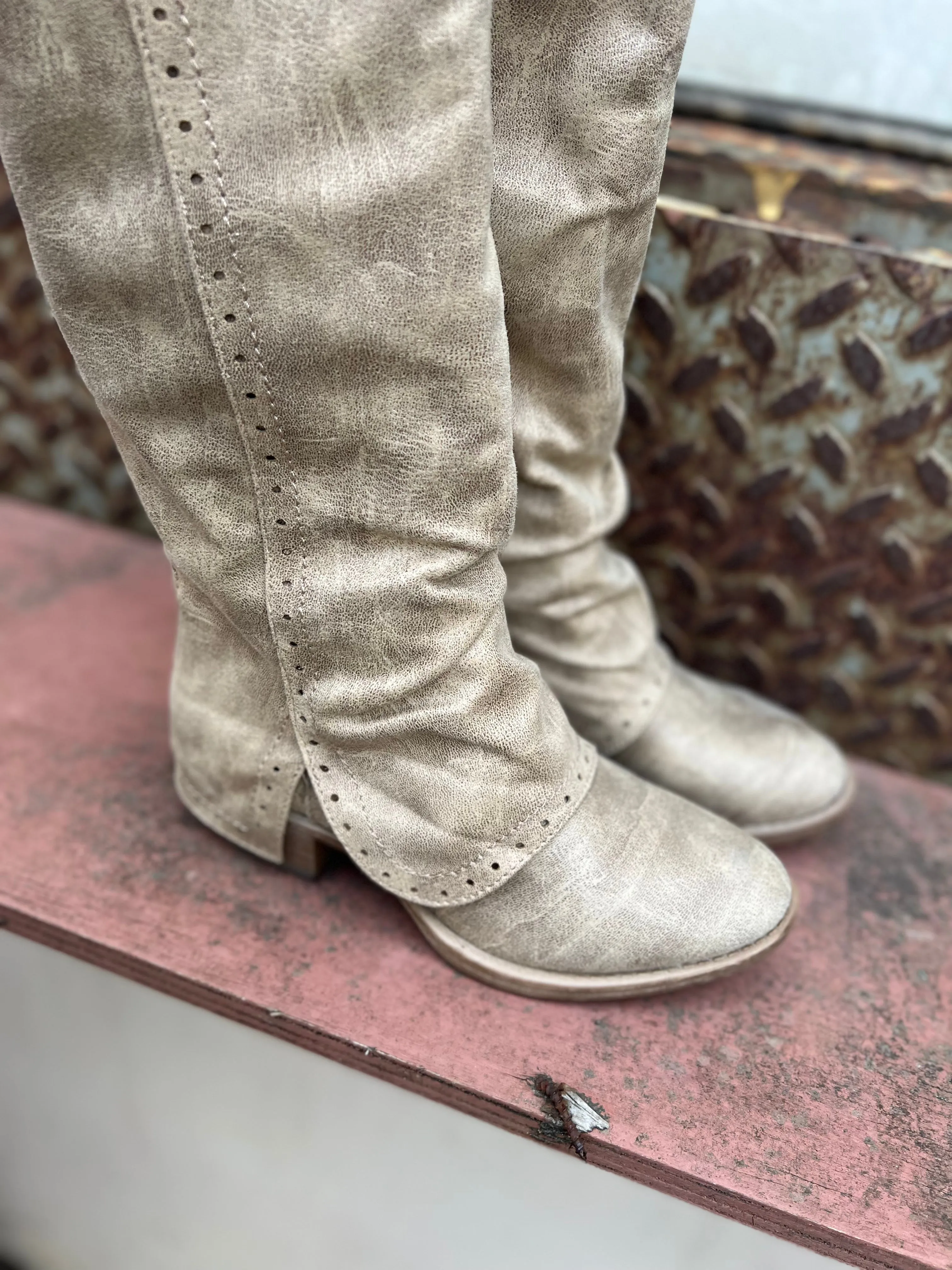 *Outlet* Berkley Boots (Cream)