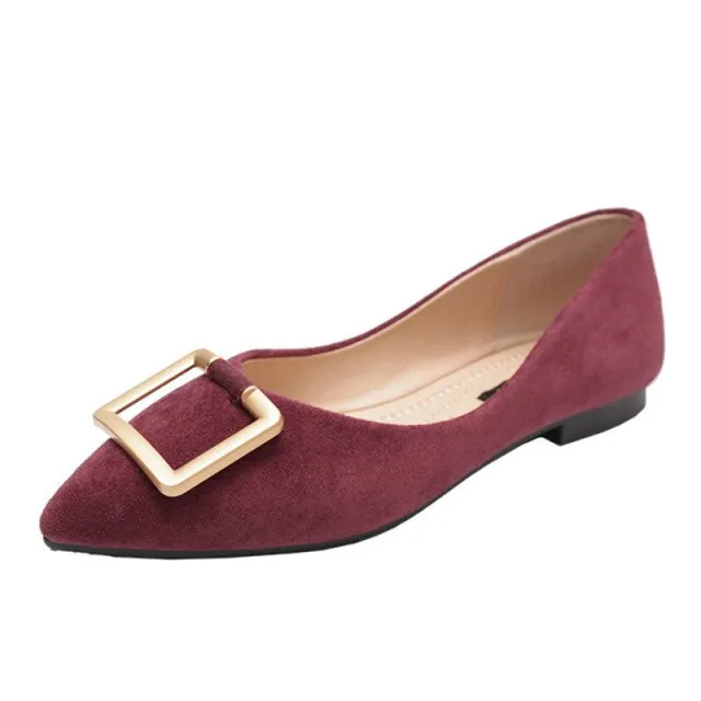Paula Women's Pointed Toe Flat Shoes