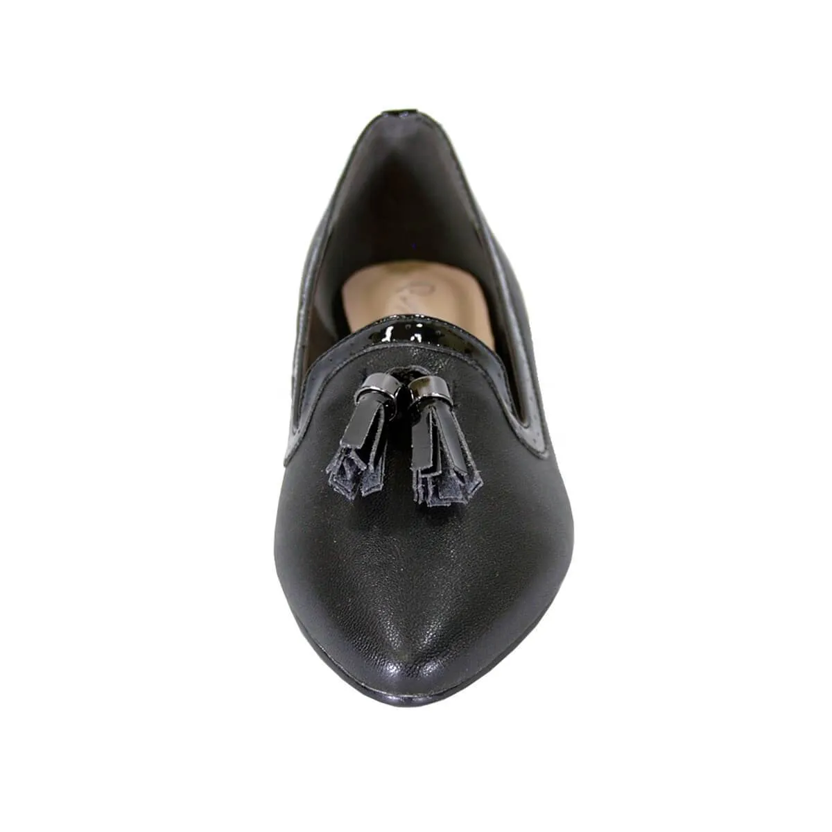 PEERAGE Brenna Women's Wide Width Casual Leather Flats