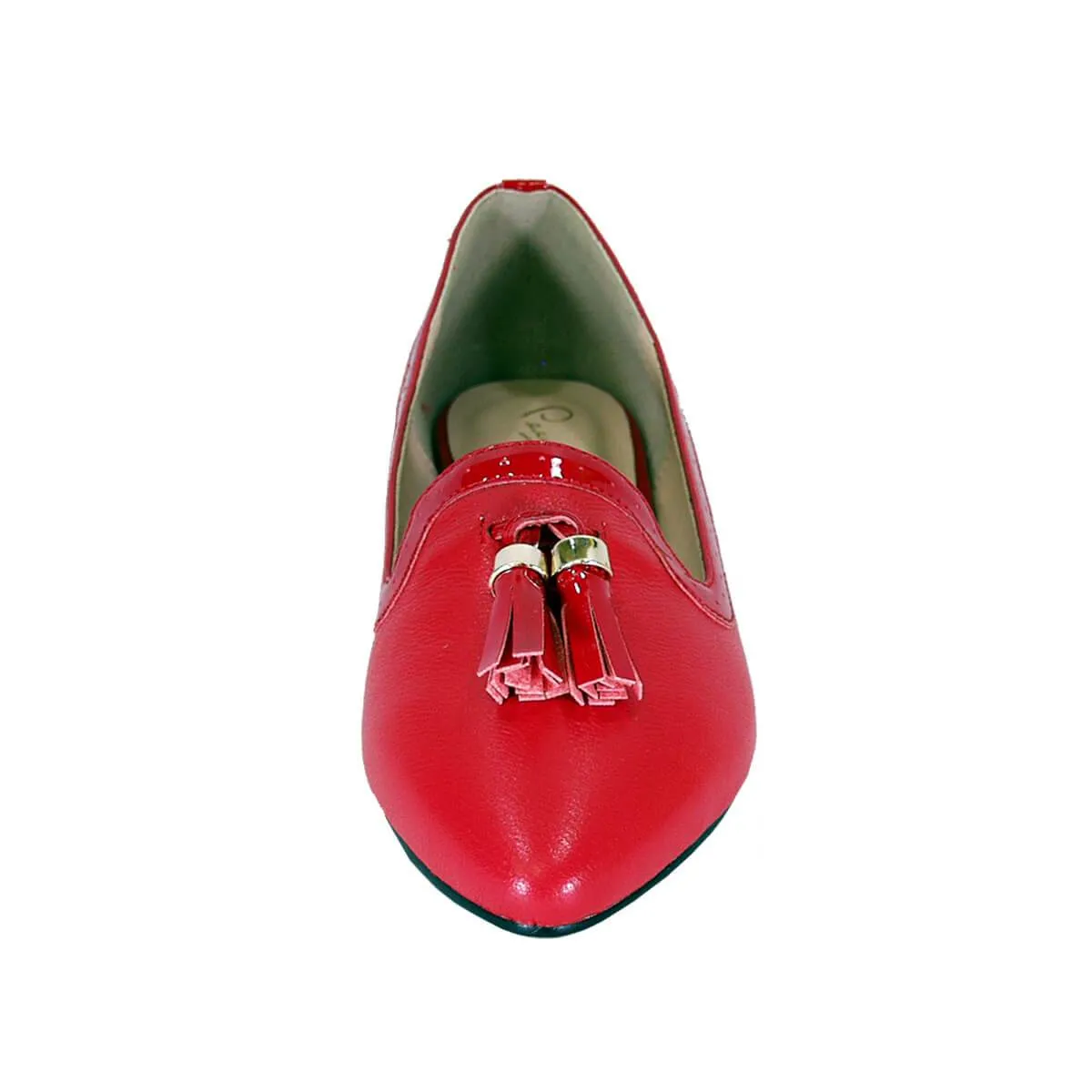 PEERAGE Brenna Women's Wide Width Casual Leather Flats