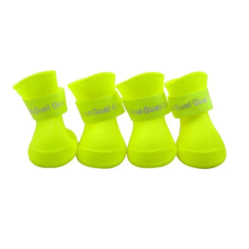 Pet Dog Rainshoes Waterproof Boots Walking Boots for Dogs Anti-skid Boots for Dogs
