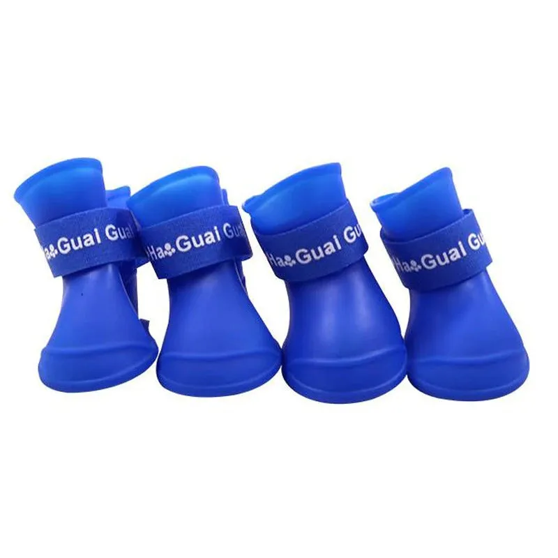 Pet Dog Rainshoes Waterproof Boots Walking Boots for Dogs Anti-skid Boots for Dogs