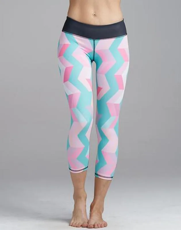 Pink Pattern Legging