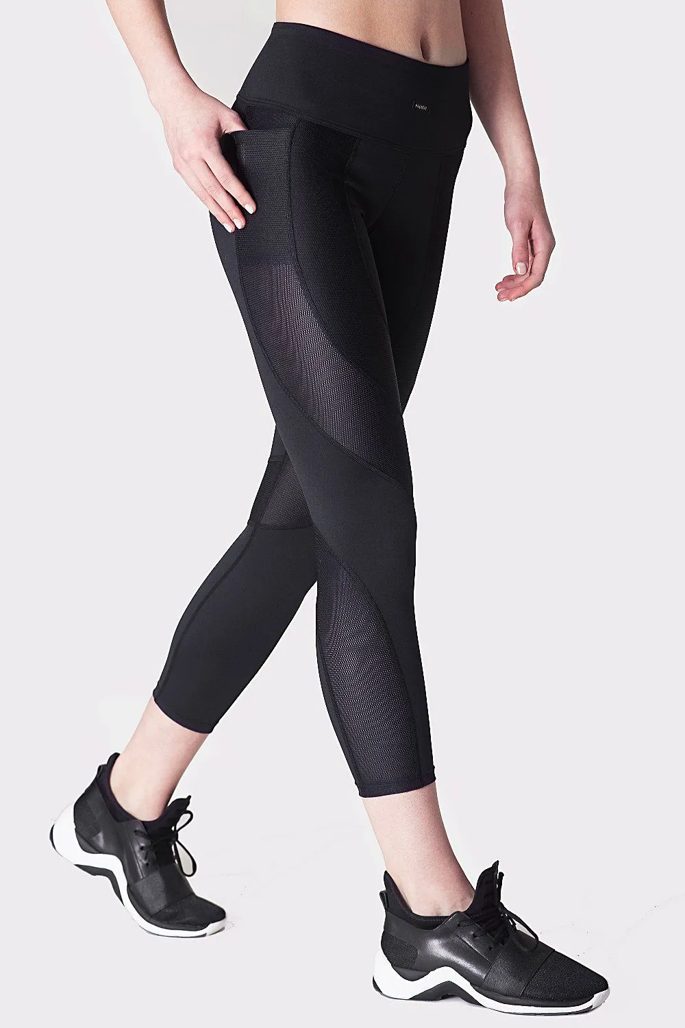 Racer cropped leggings