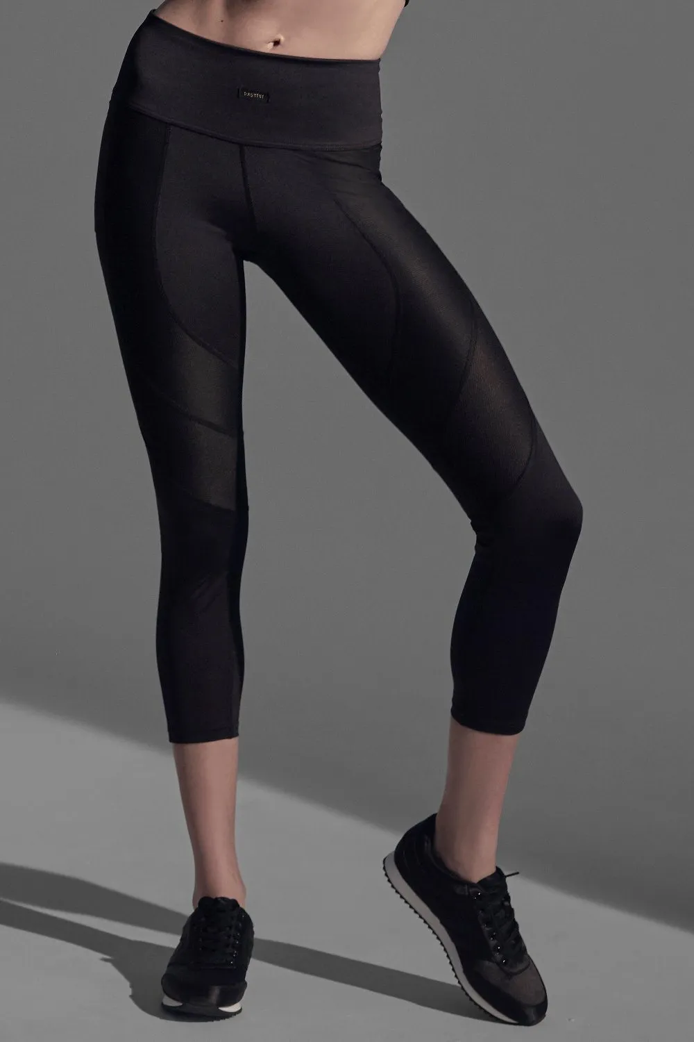 Racer cropped leggings